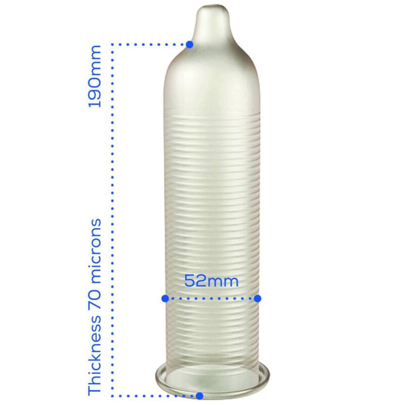 PASANTE - Kondome mit Wärmeeffekt, Beutel mit 144 Stück
