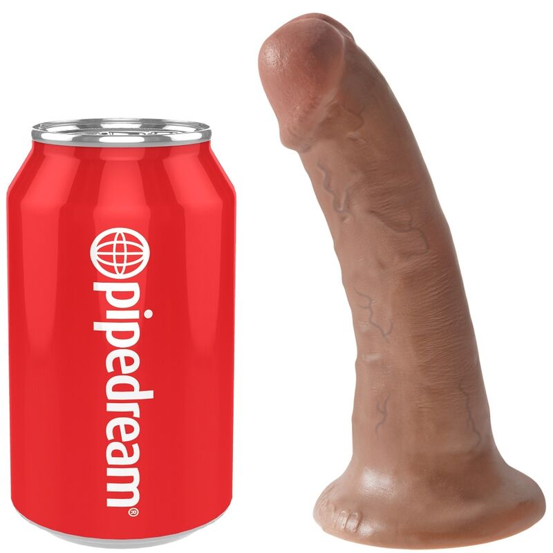 KING COCK - REALISTISCHER 15 CM KARAMELLPENIERTER PENIS