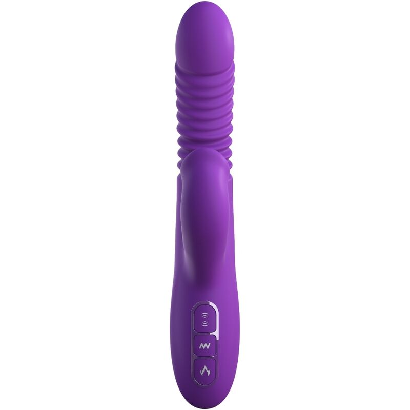 Vibromasseur Clitoris Chauffant Poussée Torsion Stimulate-Her 5 Modes - Fantasy For Her