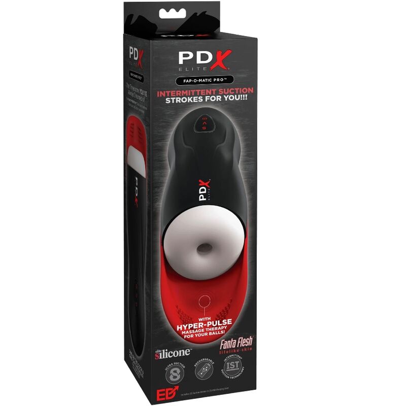 PDX ELITE - FAP-O-MATIC PRO STROKER MIT TESTIKULÄRER BASIS