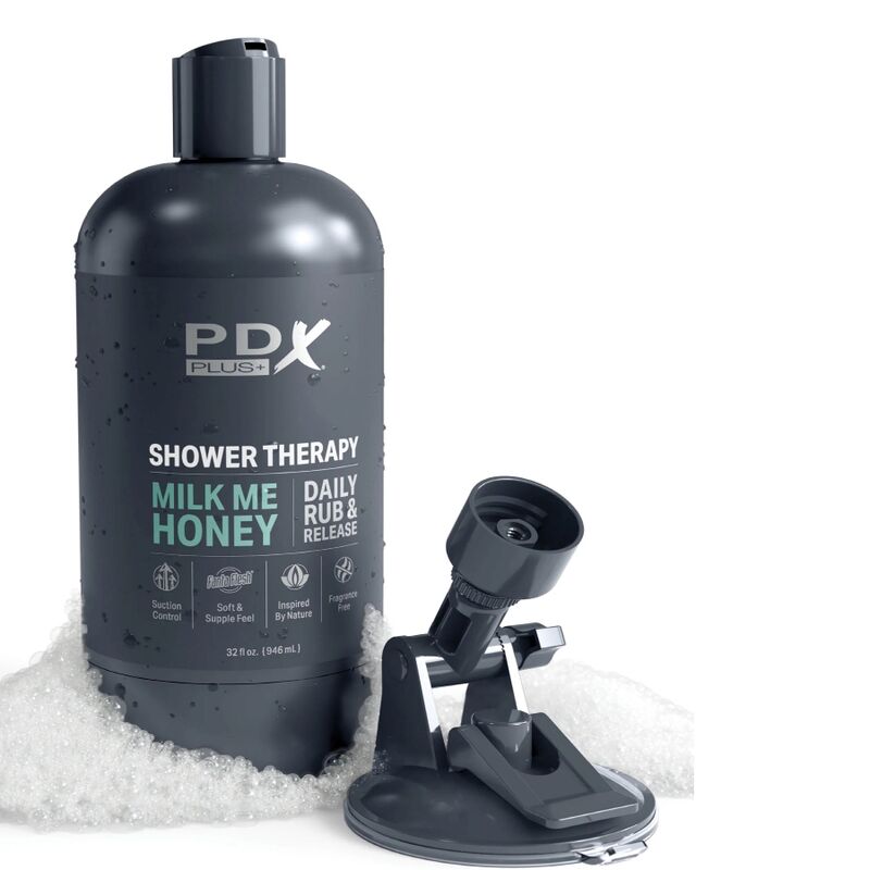 PDX PLUS - STROKER MASTURBATOR DISKRETES HONIGSHAMPOO-FLASCHEN-DESIGN MILK ME