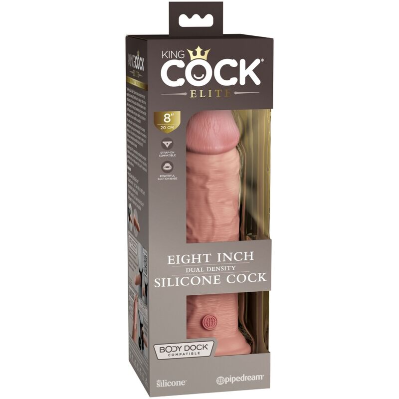 Elite Realistischer Silikondildo 8"