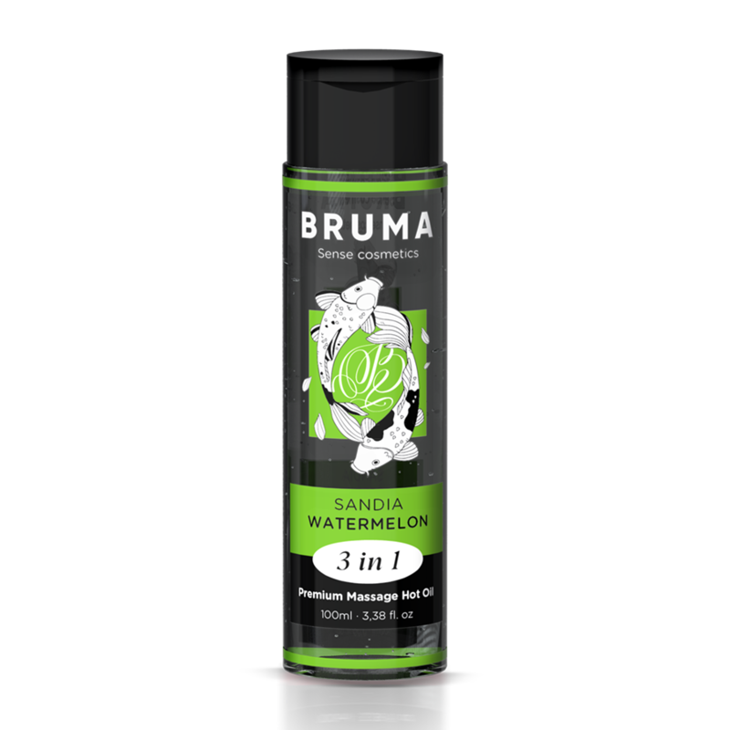 BRUMA – PREMIUM WÄRMENDES MASSAGEÖL MIT WASSERMELONENGESCHMACK 3 IN 1 – 100 ML