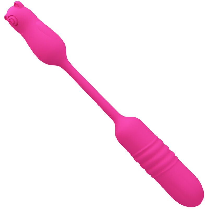 PRETTY LOVE - NOBIKUMA PINK SILIKON-VIBRATIONSBALL