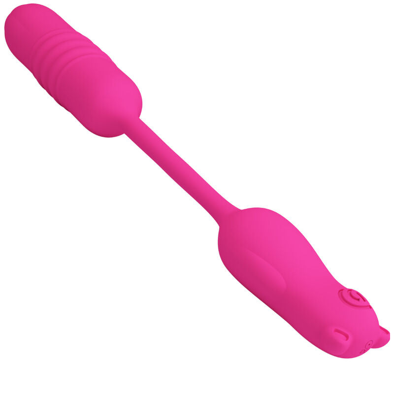 PRETTY LOVE - NOBIKUMA PINK SILIKON-VIBRATIONSBALL