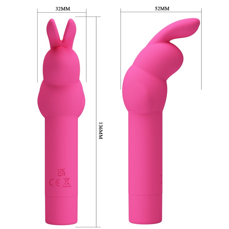 Gerardo Fuschia Rabbit Silikonvibrator