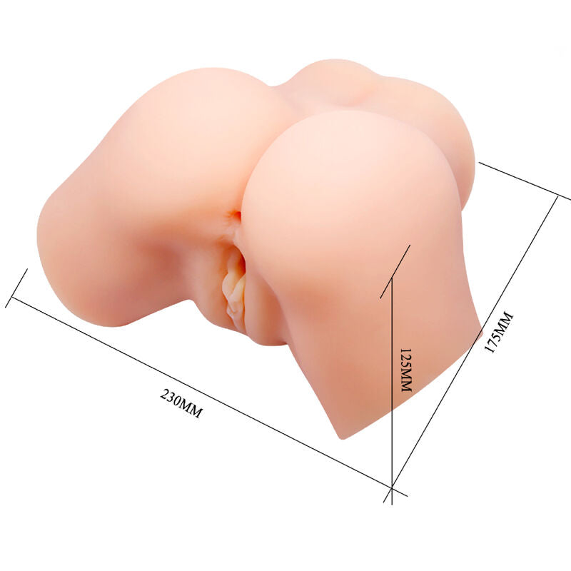 CRAZY BULL - REALISTISCHER VAGINA- UND ANUSVIBRATOR SAMANTHA