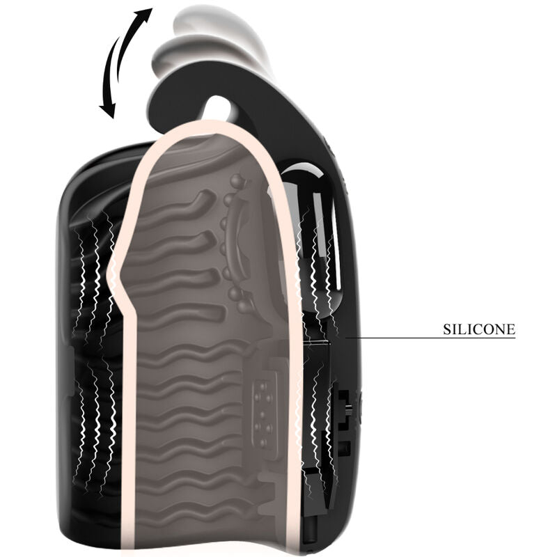 Manueller Masturbator für wiederaufladbaren Eichelvibrator