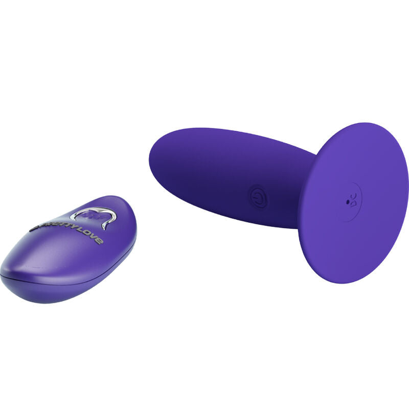Youth Plug Analvibrator mit Fernbedienung Lila