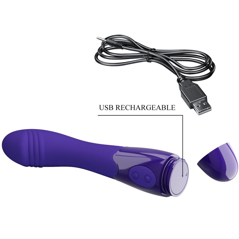 Lila Vibrator-Dildo Elemental Youth