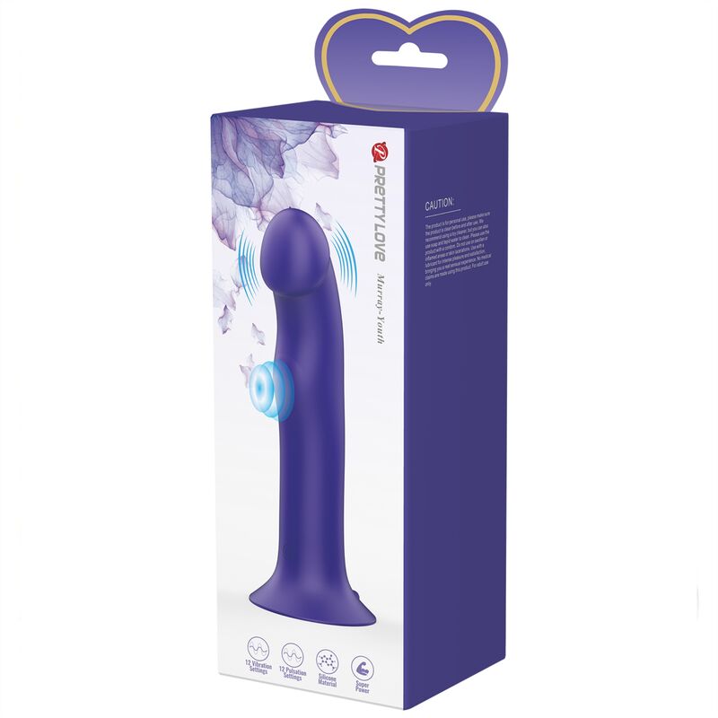 PRETTY LOVE - MURRAY YOUTH VIBRATIONSDILDO UND WIEDERAUFLADBARES LILA