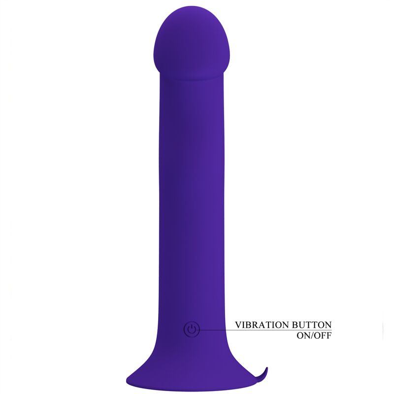 Murray Youth und lila wiederaufladbarer vibrierender Dildo