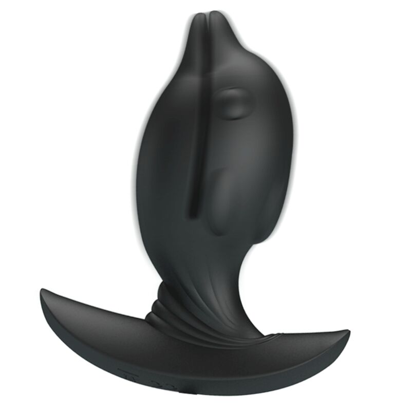 Plug Anal Gonflable Delfin Vibrant Rechargeable Silicone - Pretty Love