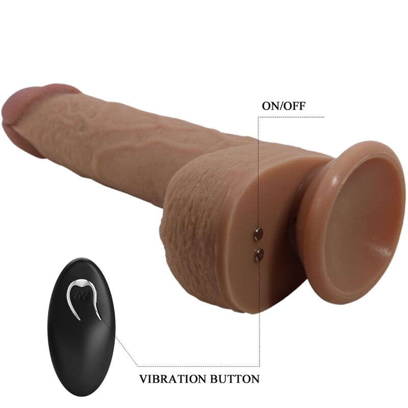 Tommy Realistischer Dildo-Vibrator 22,5 cm