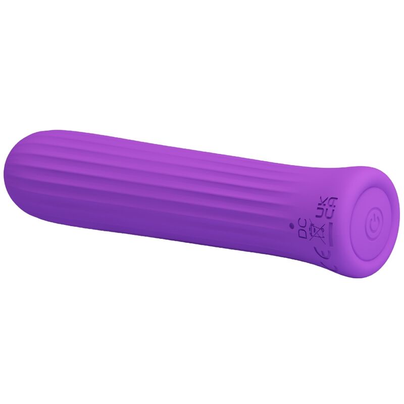 Weiß-lila Stimulator-Vibrator