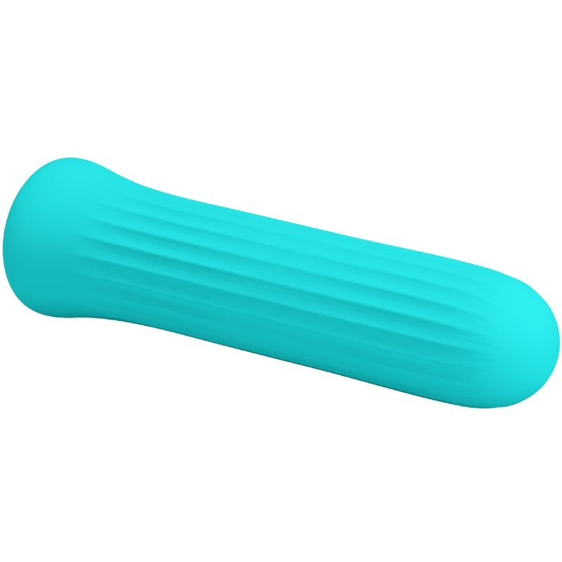 Weißer Vibrator-Stimulator blau