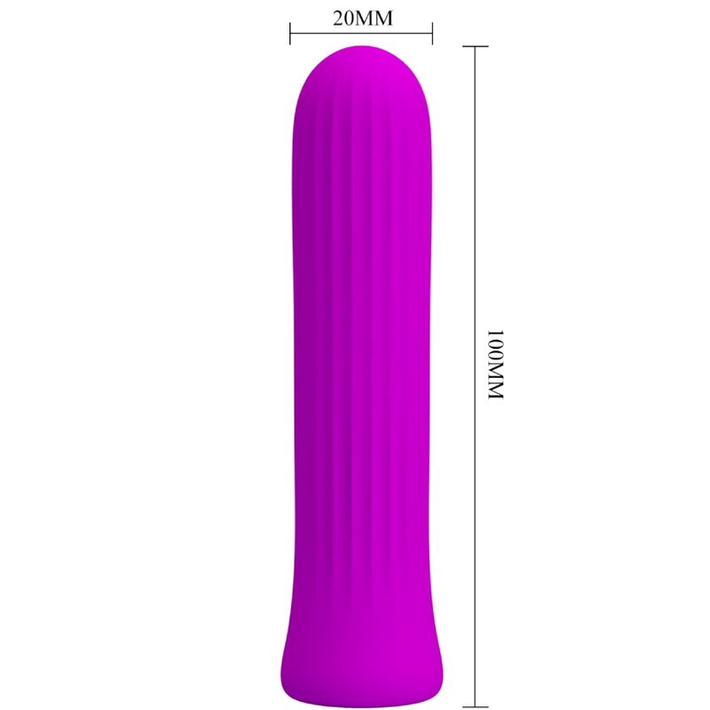 Weiß-rosa Vibrator-Stimulator