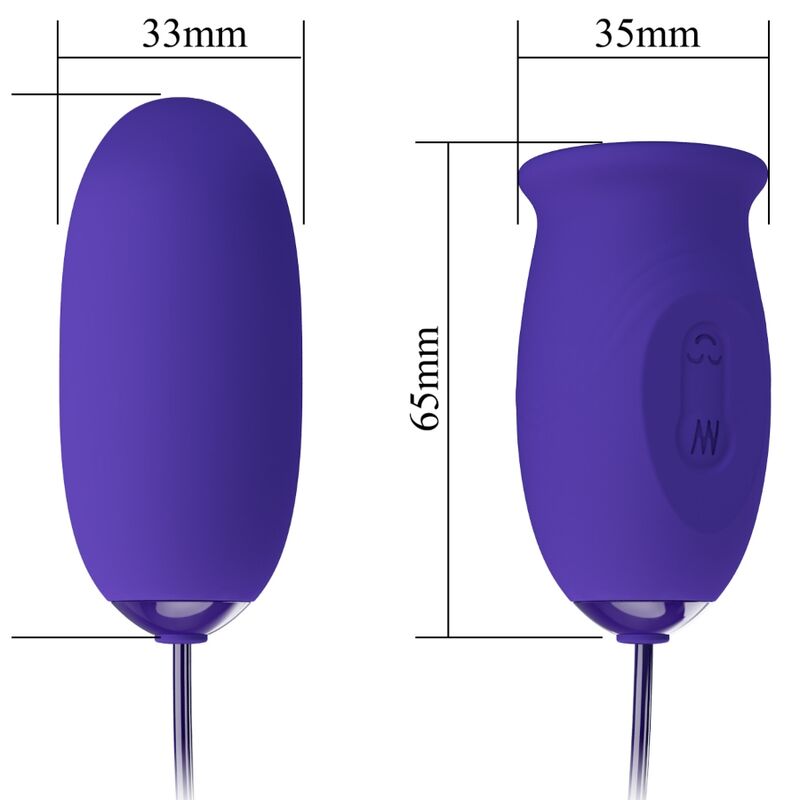 PRETTY LOVE - DAISY YOUTH LILA WIEDERAUFLADBARER VIBRATOR STIMULATOR