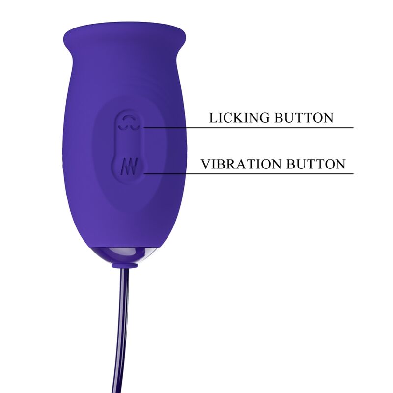 PRETTY LOVE - DAISY YOUTH LILA WIEDERAUFLADBARER VIBRATOR STIMULATOR