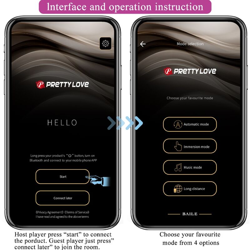 PRETTY LOVE - WIEDERAUFLADBARES VIBRATIONS-EI DOREEN MAGENTA FERNBEDIENUNG