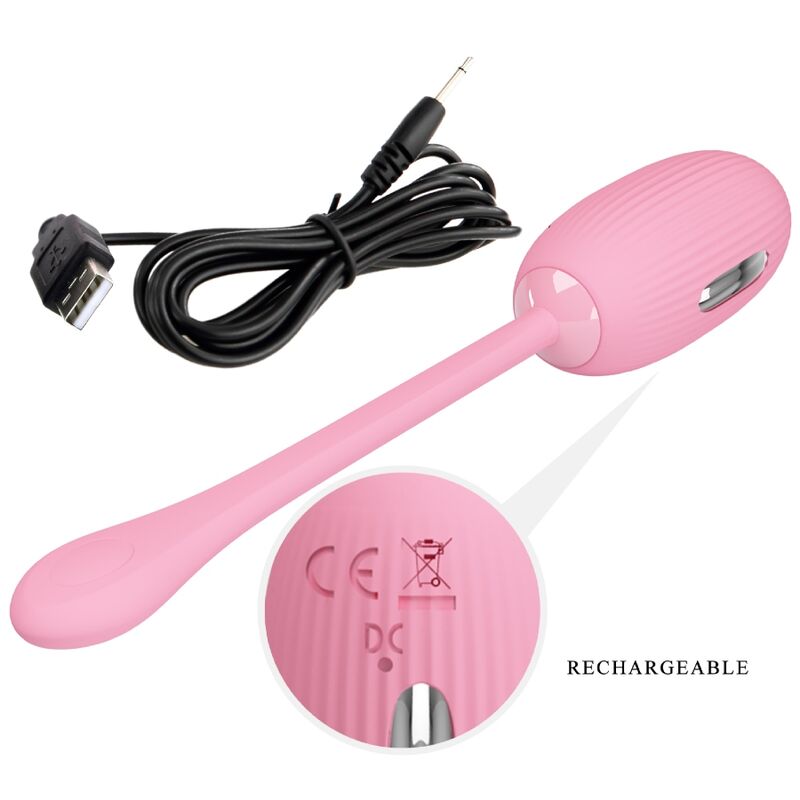 Doreen Pink Wiederaufladbares Vibro-Ei