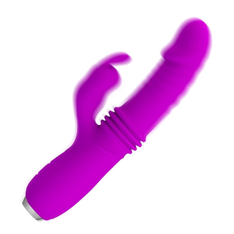 PRETTY LOVE - DOROTHY PURPLE WIEDERAUFLADBARER HASENVIBRATOR