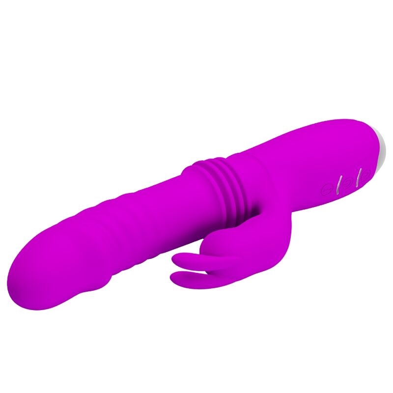 PRETTY LOVE - DOROTHY PURPLE WIEDERAUFLADBARER HASENVIBRATOR