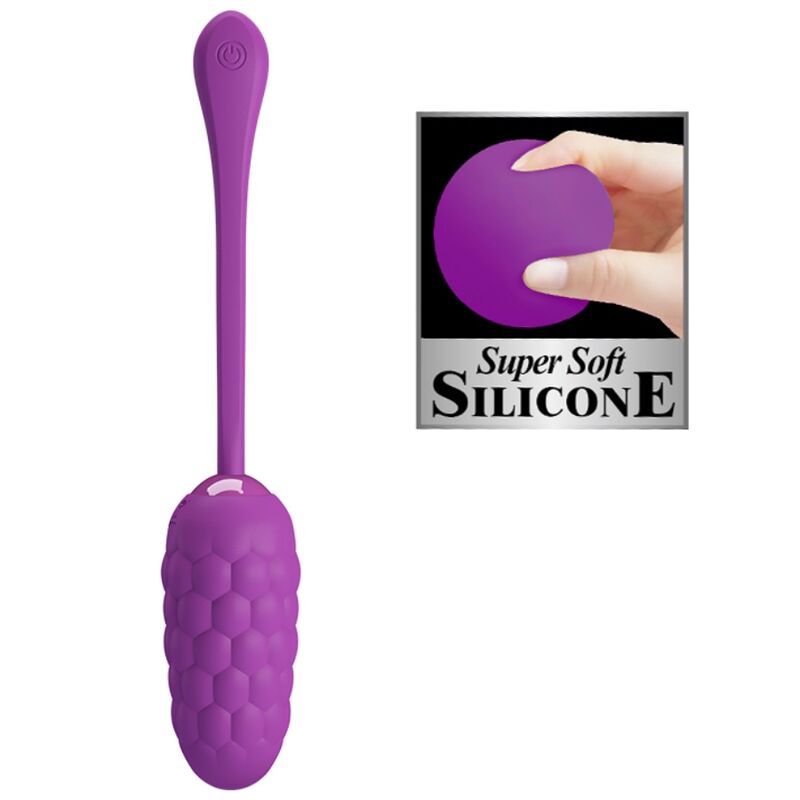 Oeuf Vibrant Texture Marine Relief Silicone - Pretty Love