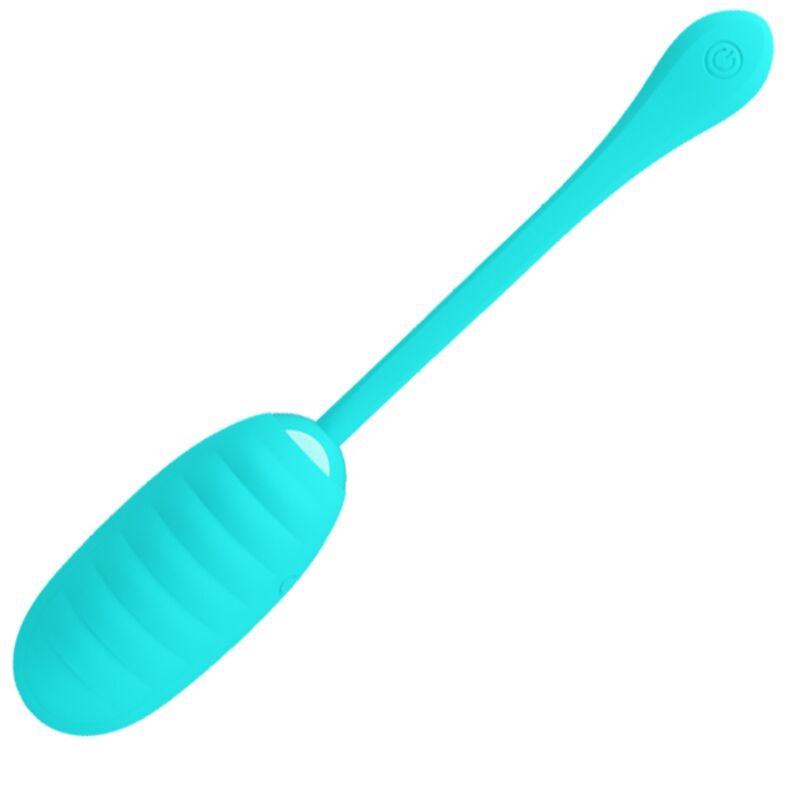 Oeuf Vibrant Rechargeable Kirk 12 Fonctions - Silicone - Pretty Love