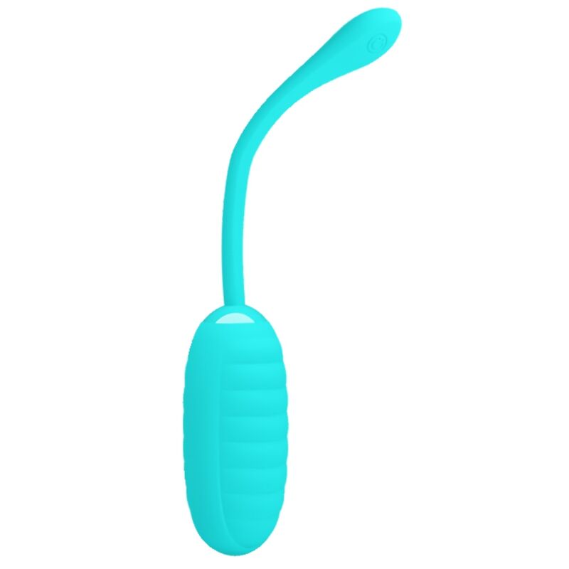 Oeuf Vibrant Rechargeable Kirk 12 Fonctions - Silicone - Pretty Love