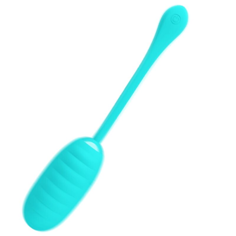 Oeuf Vibrant Rechargeable Kirk 12 Fonctions - Silicone - Pretty Love