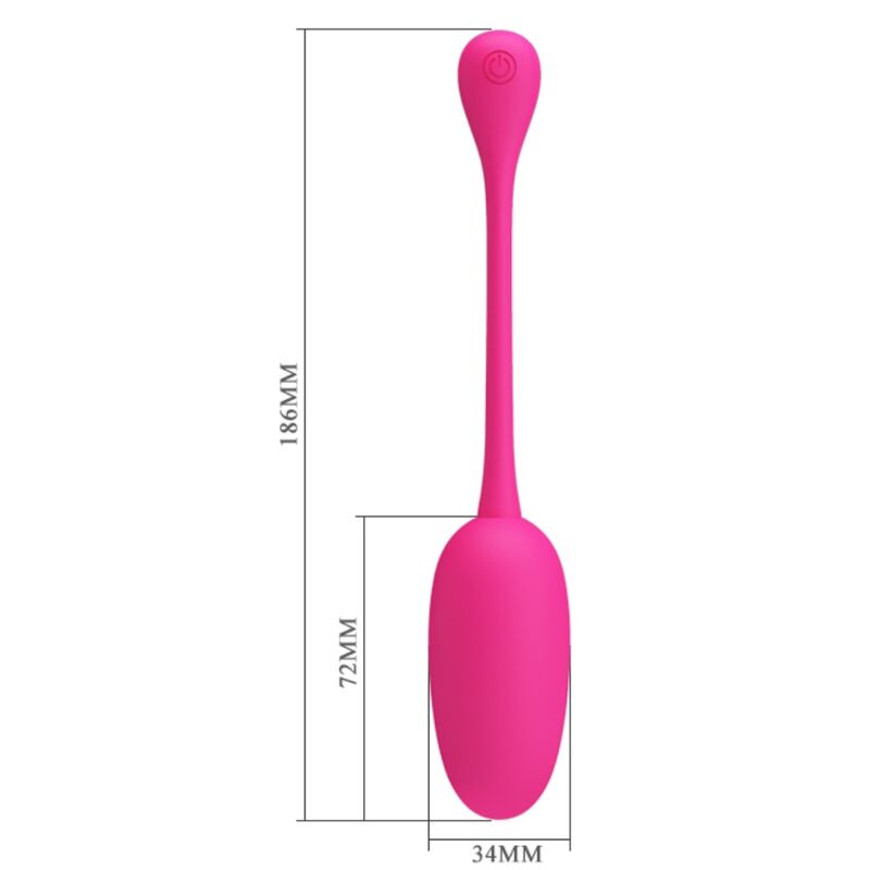 Pink Knucker Wiederaufladbares Vibro-Ei
