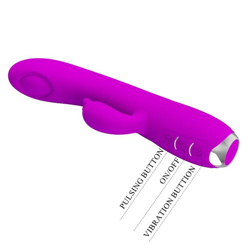 PRETTY LOVE – REGINA WIEDERAUFLADBARER VIBRATOR – LILA SAUGGEL