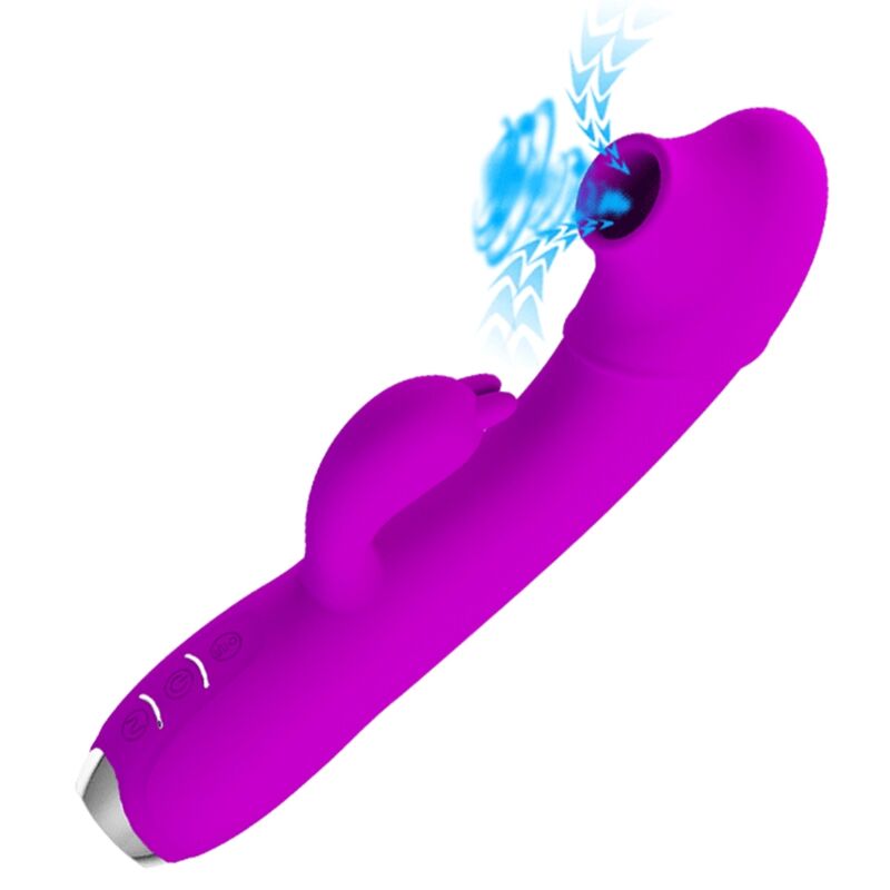 PRETTY LOVE – REGINA WIEDERAUFLADBARER VIBRATOR – LILA SAUGGEL