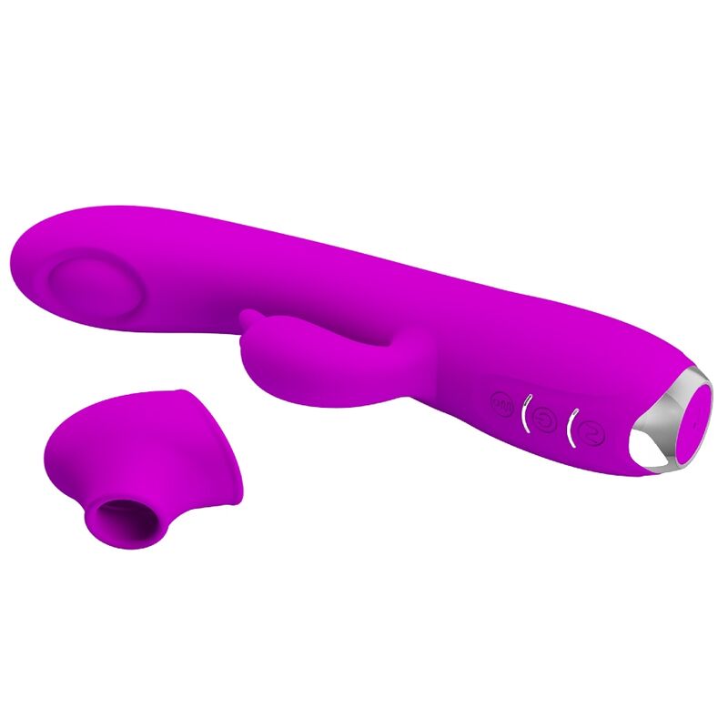 PRETTY LOVE – REGINA WIEDERAUFLADBARER VIBRATOR – LILA SAUGGEL