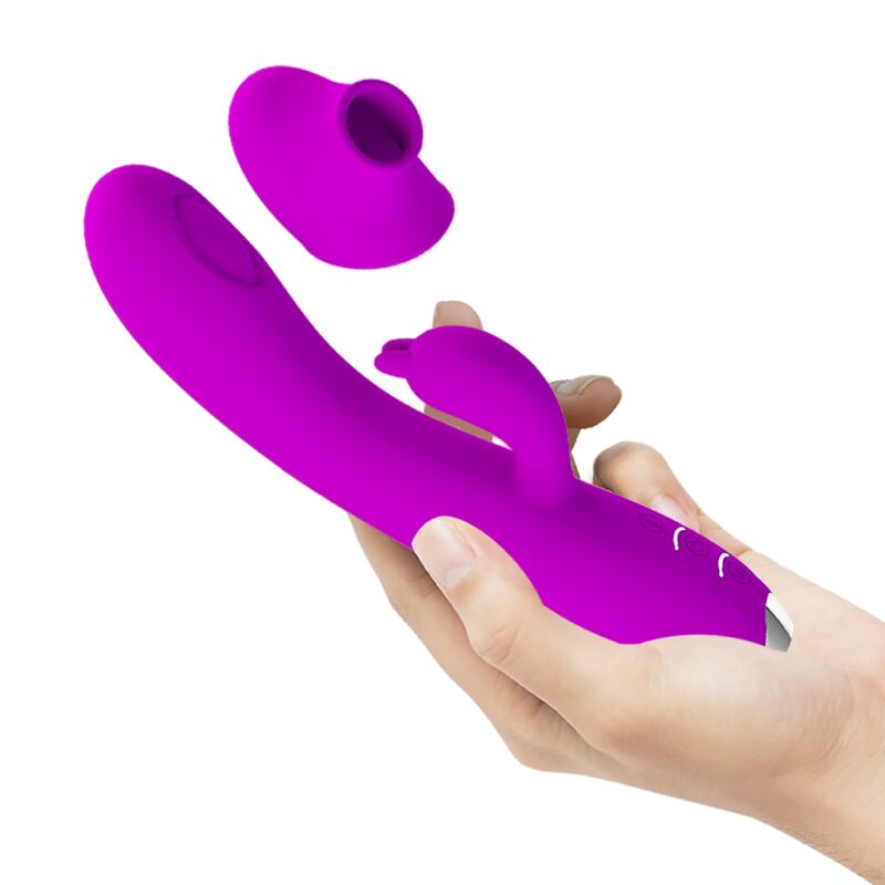 PRETTY LOVE – REGINA WIEDERAUFLADBARER VIBRATOR – LILA SAUGGEL