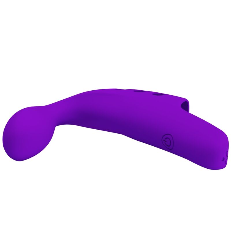 PRETTY LOVE - Wiederaufladbarer Fingervibrator Gorgon Purple
