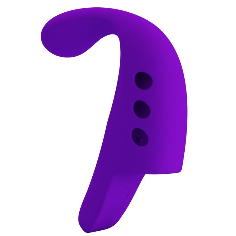 PRETTY LOVE - Wiederaufladbarer Fingervibrator Gorgon Purple