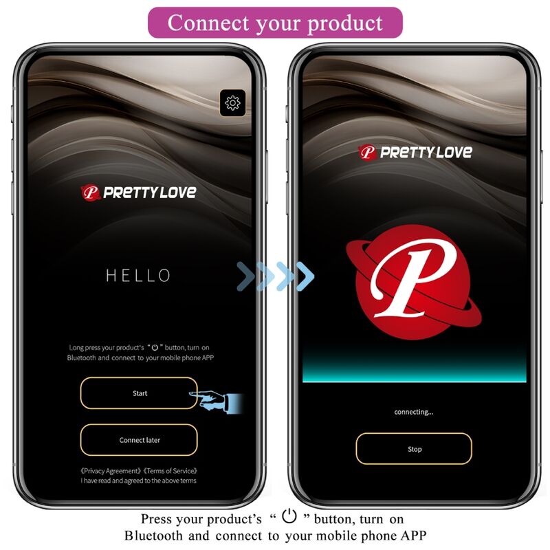 PRETTY LOVE - JEFFERSON BLACK APP-GESTEUERTER ANALPLUG