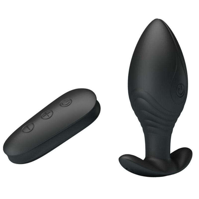 PRETTY LOVE - REGINA ANALPLUG WIEDERAUFLADBARER VIBRATOR SCHWARZ