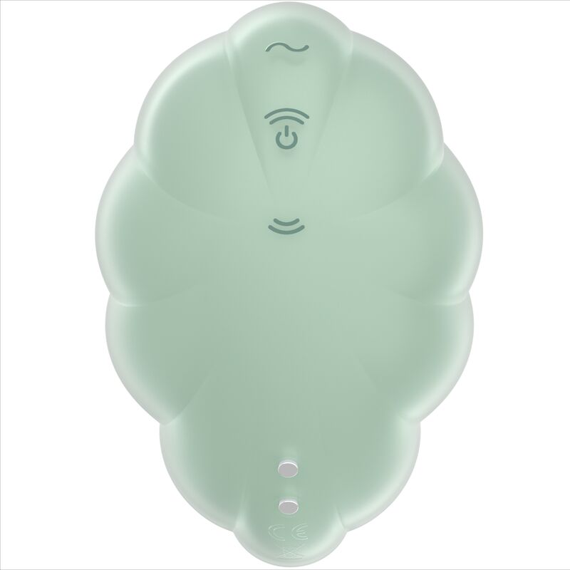 SATISFYER - CLOUD DANCER VIBRATOR GREEN AIR PULSE