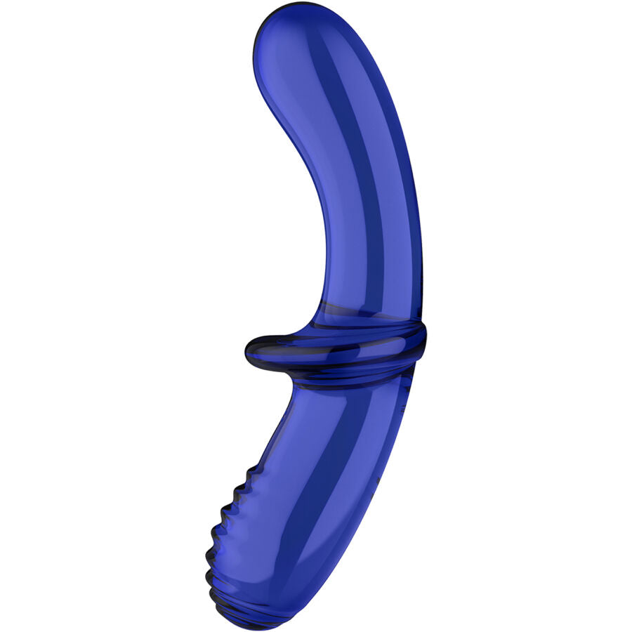 Transparenter Doppelkristalldildo
