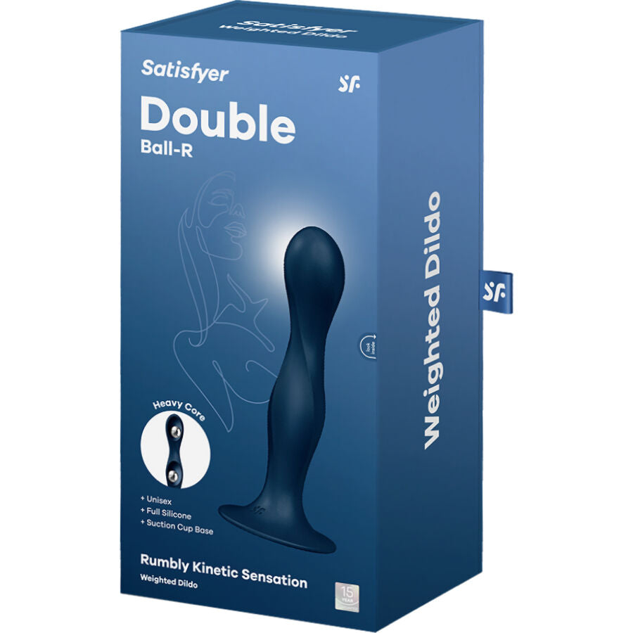 Garnet Double Ball-R Silikondildo