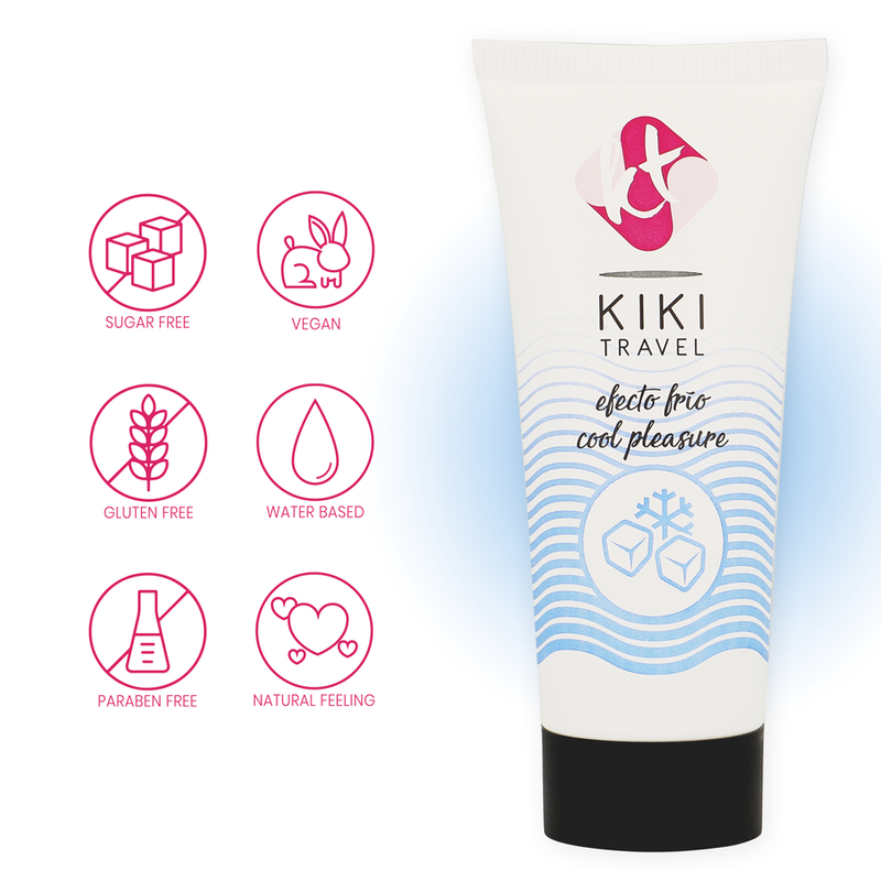 KIKÍ TRAVEL - Schmiermittel mit Kühlwirkung 50 ml