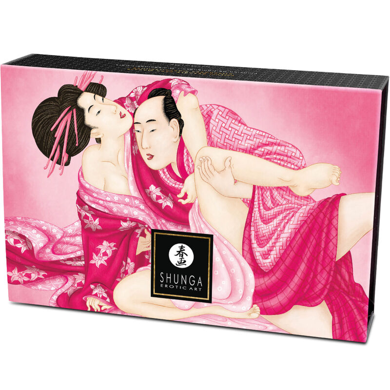 SHUNGA - ESSBARES HIMBEER-MASSAGEPULVER-SET