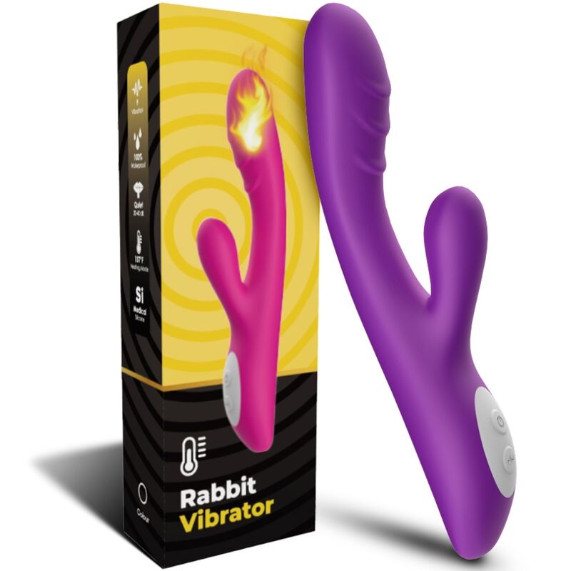 Vibromasseur Rabbit Chauffant Spark - Double Stimulation 2x9 Modes - Armony