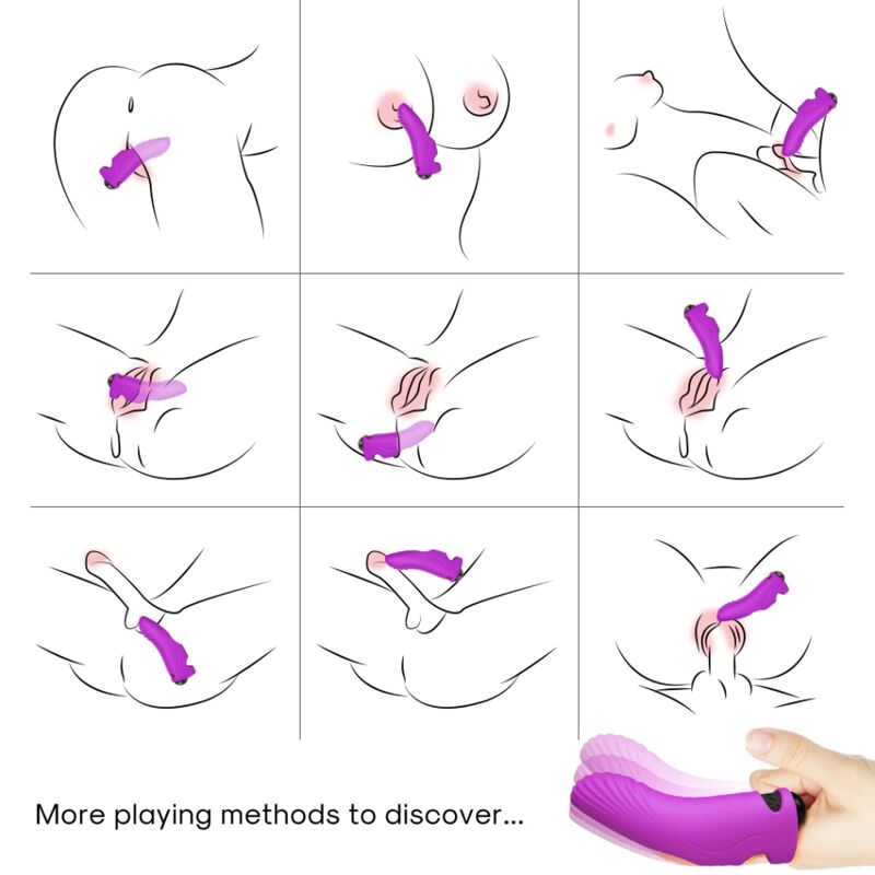 ARMONY - AURORA PURPLE FINGERVIBRATOR