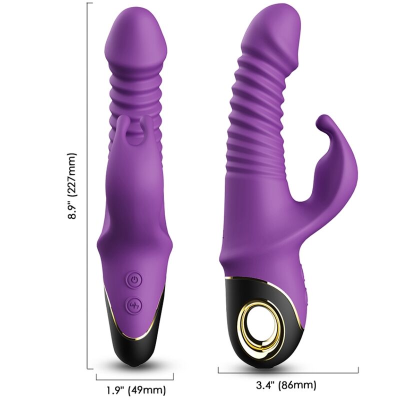 ARMONY - ZING VIBRATOR DILDO LILA HASE