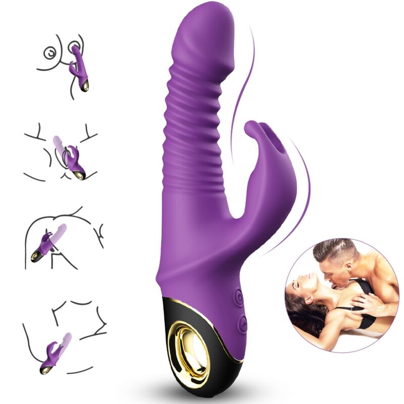 ARMONY - ZING VIBRATOR DILDO LILA HASE
