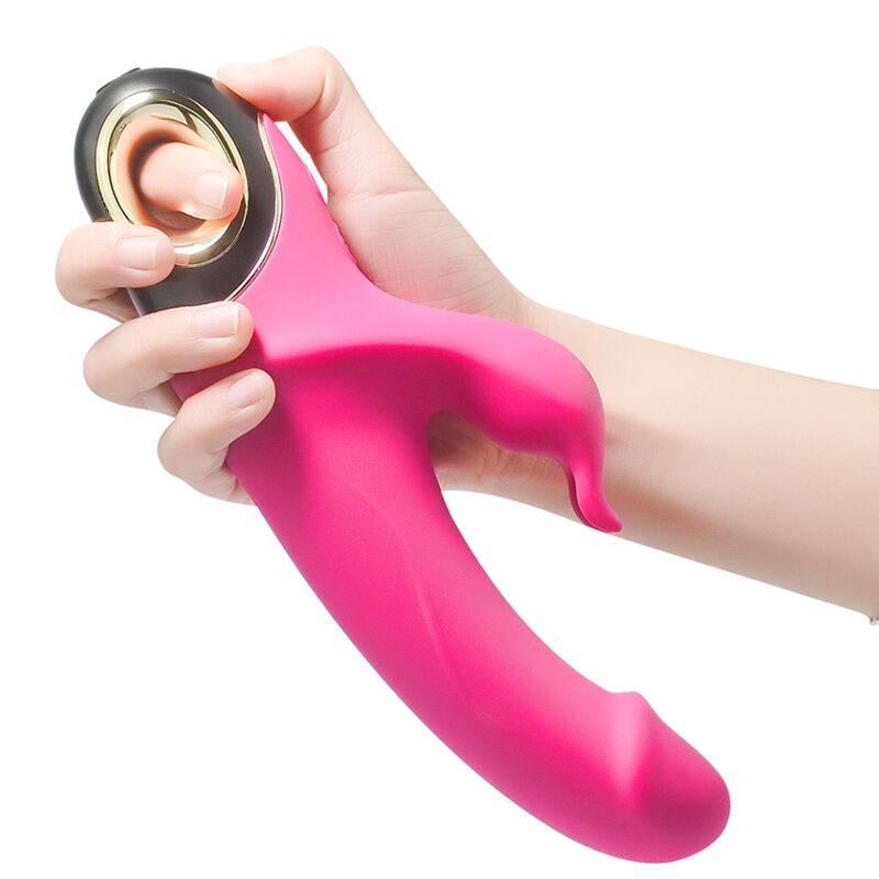 ARMONY - METEROR DILDO HASE VIBRATOR ROTATOR FUCHSIA